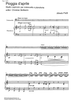 Pioggia d'aprile - Score