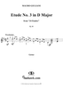 Etude No. 3 in D major - From "24 Etudes"  Op. 48