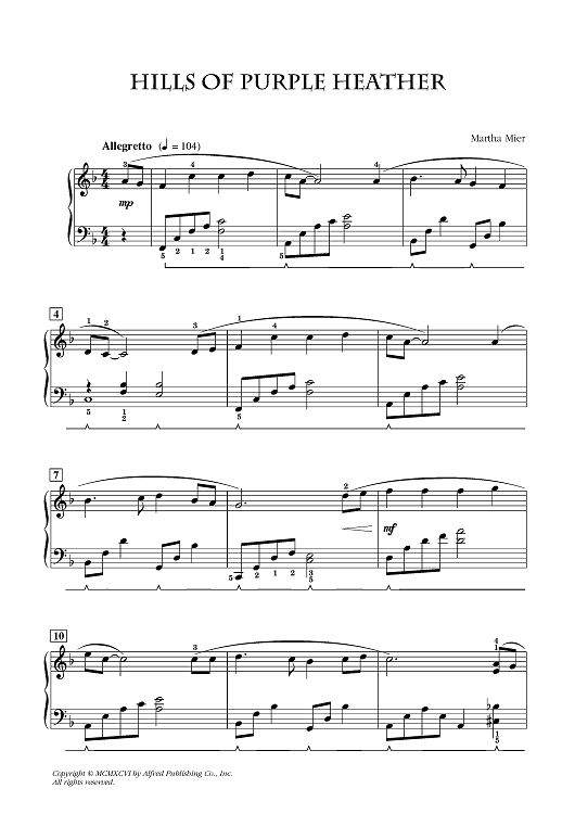 Hills Of Purple Heather