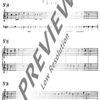 Chansons à deux - Performing Score