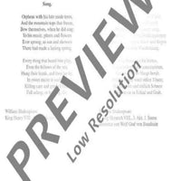 Orpheus' Laute - Choral Score