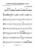 Harry Potter Symphonic Suite - Contra-alto Clarinet