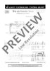Wie ein fremder Stern - Choral Score