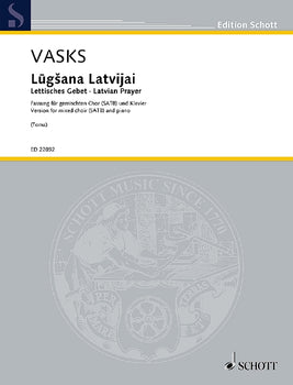 Lugšana Latvijai - Performing Score
