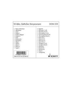 Südliches Temperament - Set of Parts