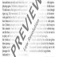 Concerto G Minor - Full Score