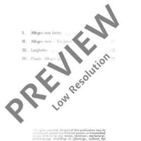 String Quintet Eb majeur in E flat major - Full Score