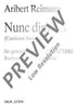 Nunc Dimittis - Score