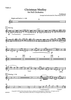 Christmas Medley - Violin 2