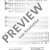 Ach Scheidens Art / Wie schön blüht uns der Maie - Choral Score