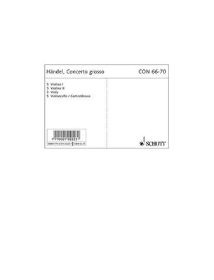 Concerto grosso in B flat major - Set of Parts