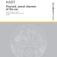 Proceed, sweet charmer of the ear - Score and Parts