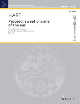 Proceed, sweet charmer of the ear - Score and Parts