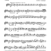 Rigaudon - from the Opera Dardanus