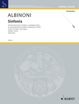 Sinfonia in G major - Score