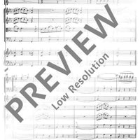 Sinfonia a 10 in E flat major - Score