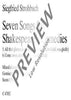 Seven Songs from Shakespeare's Comedies - Choral Score