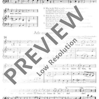 Das Volkslied auf der Blockflöte (c'')