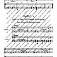 Via crucis - Full Score