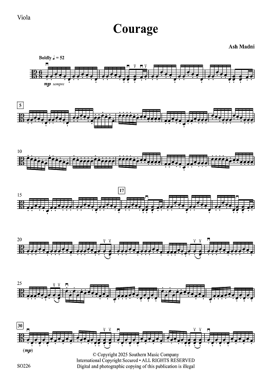Courage - Viola