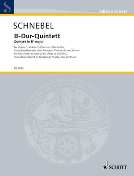 Quintet B flat major - Score and Parts
