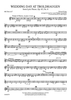 Wedding Day At Troldhaugen, Op. 65, No. 6 for Band - F Horn 4