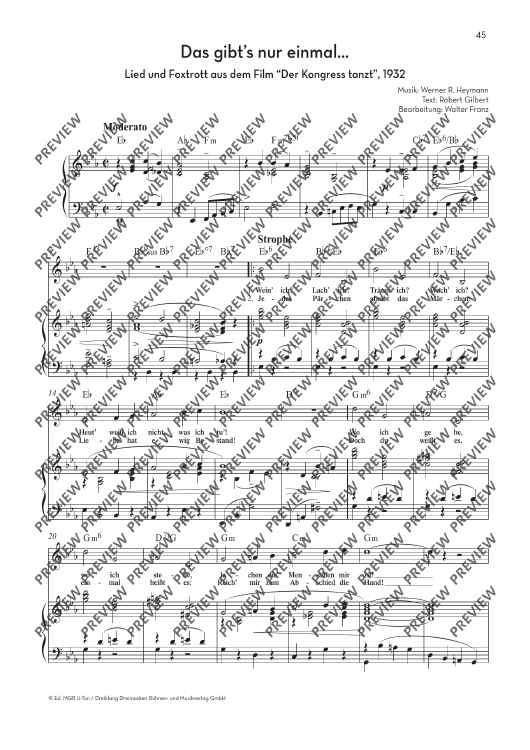 Das gibt's nur einmal