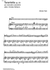 Tarantella Op.23 - Score