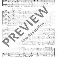 Der Tod von Flandem - Choral Score