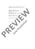 Three folksongs - Choral Score