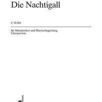 Die Nachtigall - Choral Score