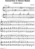 Concertino in Dance Styles - I, Festive Dance