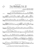 Two Madrigals, Vol. 10 - from Morley's "First Book of Madrigals to 4 Voices" (1594) - Trombone 2