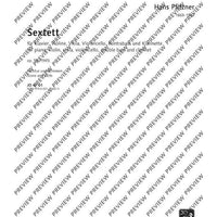 Sextet in G minor - Score and Parts