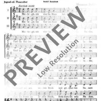 Die Gäste der Buche - Choral Score