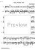 Su le plui alte cime - Score