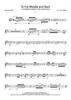 To the Middle and Back - Bb Clarinet