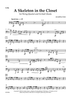 A Skeleton in the Closet for String Quartet and Invited Ghosts - Cello