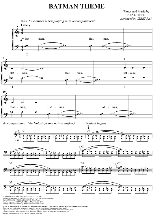 Batman Theme - from the Original Television Series