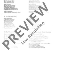 Orpheus Behind the Wire - Choral Score