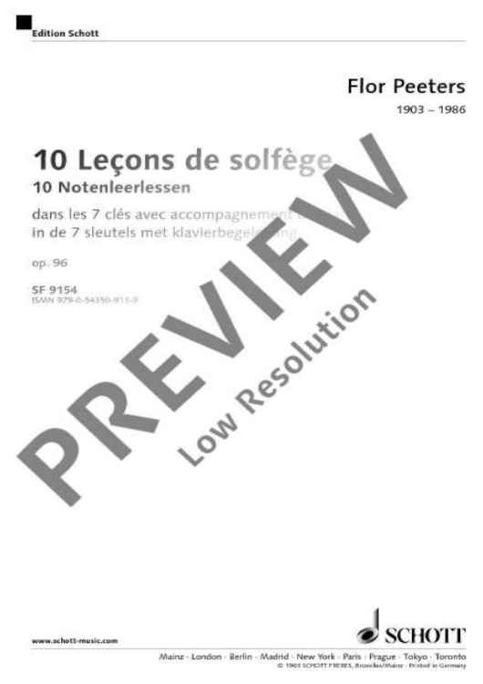 10 Leçons de solfège
