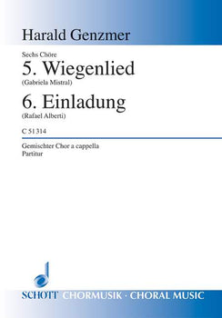 Sechs Chöre - Choral Score