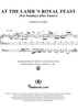 At the Lamb's Royal Feast, from Sixteen Chorales "Le Tombeau de Titelouze", Op. 38, No. 7