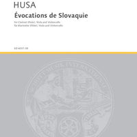 Évocations de Slovaquie - Score and Parts