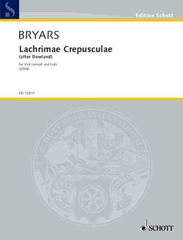 Lachrimae Crepusculae - Score and Parts