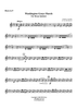 Washington Grays March - F Horn