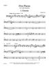 Five Pieces for Cello Quartet - Cello 4