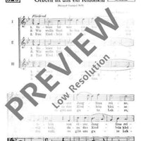 Geborn ist uns ein Kindelein - Choral Score