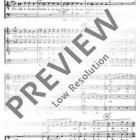 Kantate Nr. 2 - Choral Score