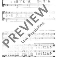 Europäische Volks- und Kinderlieder - Choral Score